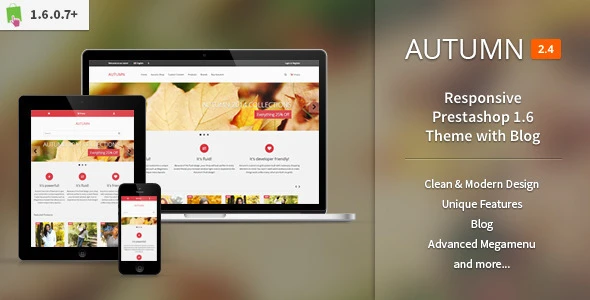 Autumn – Responsive Prestashop 1.6 Theme with Blog